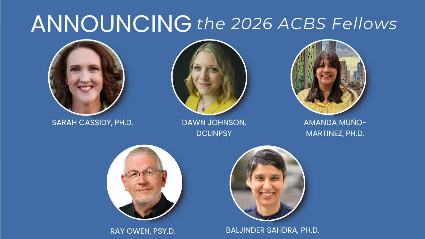 2026 ACBS Fellows