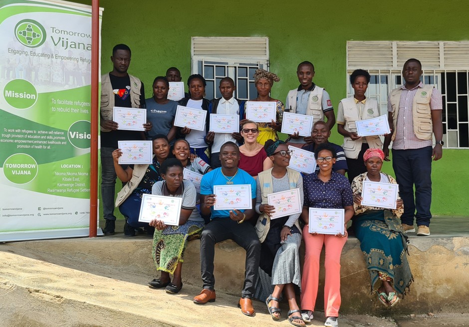 Mighty Children facilitators on final day of training