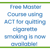 Free online master course on quitting cigarette smoking using ACT