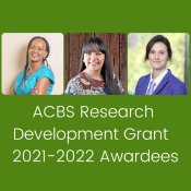 Congratulations, 2021-2022 Research Development Grant Recipients!