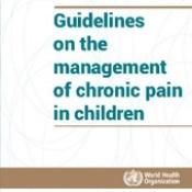 World Health Organization recommends Acceptance and Commitment Therapy for the management of chronic pain in children